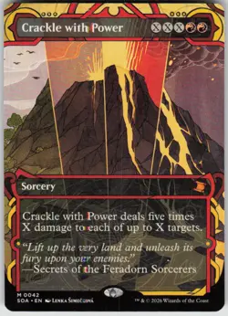 MTG Crackle with Power NM Secrets of Strixhaven: Mystical Archive Magic 42 - Image 1