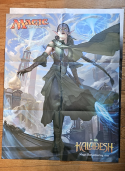 Magic the Gathering Nissa Kaladesh Game Day CHAMPION Playmat Plus Poster - Image 2