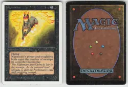 Nightmare Unlimited Edition Rare MAGIC: THE GATHERING - Image 3