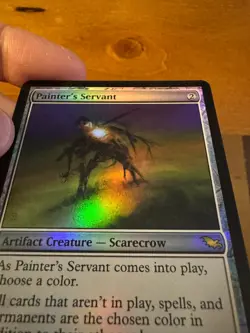 MTG Magic The Gathering Foil Painter’s Servant Shadowmoor LP - Image 5