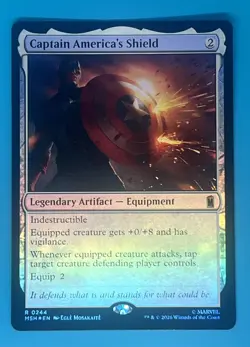 Captain America's Shield Marvel Super Heroes Foil - Image 1