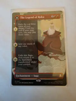 The Legend of Roku Borderless MTG TLA Nm/M - Image 1