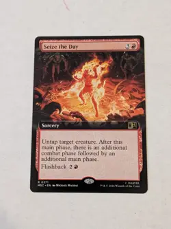 Seize the Day (Extended Art) Commander: Marvel Super Heroes Regular - Image 1