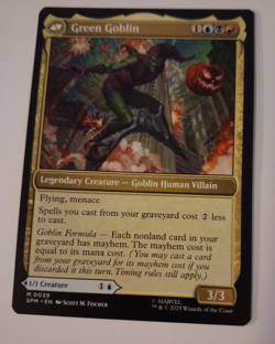 Norman Osborn NM Spiderman MTG MAGIC THE GATHERING - Image 2