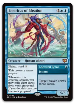 Emeritus of Ideation #45 (NM) Secrets of Strixhaven SOS Magic MTG - Image 1