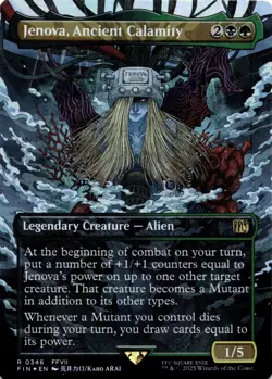 Jenova, Ancient Calamity (Borderless) FOIL R FINAL FANTASY 346 NM - Image 1