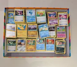 Pokemon Mixed Sets Bulk Bundle x100 Random NON HOLO Cards No Dupli (SM,XY, S&V) - Image 2