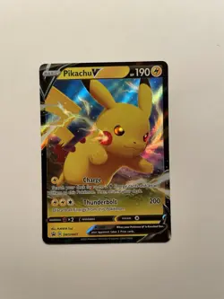 Pikachu V SWSH061 SWSH: Sword & Shield Promo Cards Holo - Image 1