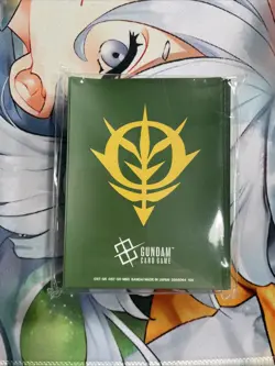 Gundam Card Game Official Matte Sleeves EX Zeon Sealed EVX06 - Image 1