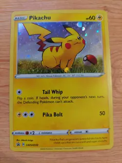 Pikachu - SWSH039 (Sword & Shield Promo Cards) - Lightly Played LP - Promo - Image 1