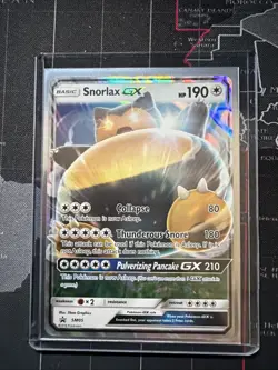 Snorlax GX - SM05 - Pokemon Sun & Moon Promo Ultra Rare Card NM - Image 3