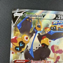Pokemon TCG Empoleon V 146/163 SWSH05 Battle Styles Alternate Full Art Holo Card - Image 3
