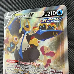 Pokemon TCG Empoleon V 146/163 SWSH05 Battle Styles Alternate Full Art Holo Card - Image 4