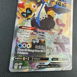 Pokemon TCG Empoleon V 146/163 SWSH05 Battle Styles Alternate Full Art Holo Card - Image 5