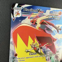 Pokemon TCG Blaziken VMAX TG15/TG30 Silver Tempest Trainer Gallery Holo Card - Image 3