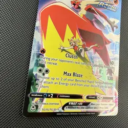 Pokemon TCG Blaziken VMAX TG15/TG30 Silver Tempest Trainer Gallery Holo Card - Image 5