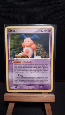 Ditto Mr Mime 12/113 Delta Species Pokemon Trading Card Game TCG Nintendo RARE - Image 1