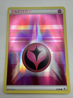 Pokemon Cards Fairy Energy 83/83 Reverse Holo Generations Common - Image 1