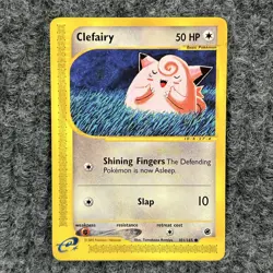 Pokemon Expedition Clefairy 101/165 LP Common Trading Card - Image 1