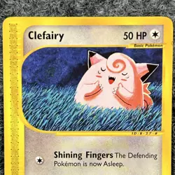 Pokemon Expedition Clefairy 101/165 LP Common Trading Card - Image 3