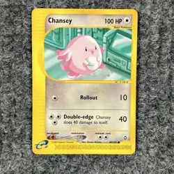 Pokemon Expedition Chansey 69/147 Common Card LP - Image 1