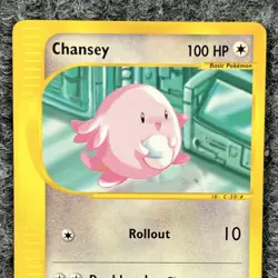 Pokemon Expedition Chansey 69/147 Common Card LP - Image 3