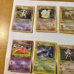 Vintage Pokemon card lot — Base Set, Jungle, Fossil holos - Image 3