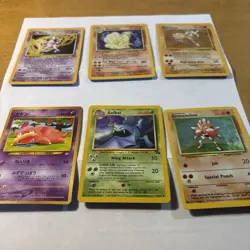 Vintage Pokemon card lot — Base Set, Jungle, Fossil holos - Image 4