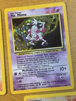 Vintage Pokemon card lot — Base Set, Jungle, Fossil holos - Image 5