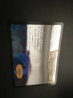 Hannah Abbott Base Set 7/116 Holo Foil Harry Potter TCG Rare Card MP - Image 3