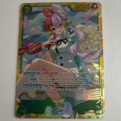 One Piece Card Game Bandai Uta EB03-061 SEC Secret Rare Eng Alt Art Foil - Image 1