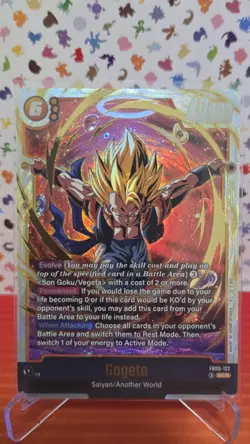 Gogeta FB09-122 SCR | Dual Evolution Dragon Ball Card Game - Image 1