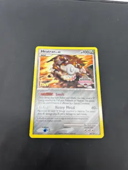 STAFF Heatran 30/146 Regional Championships Stamped Promo Nintendo Pokemon Card - Image 1