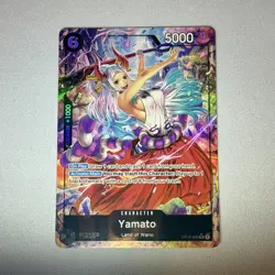 Bandai One Piece CCG Yamato OP16-098 SR Land of Wano Alt Art Holo - Image 1