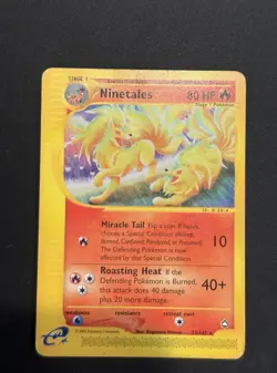 Ninetales 25/147 Aquapolis Pokemon TCG - Image 4
