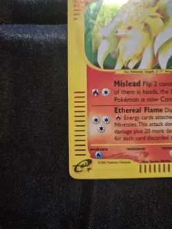 Pokemon Ninetales 021/165 Expedition Base Set Holo - Image 3