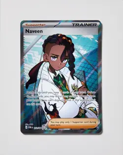 Naveen 112/088 Ultra Rare Perfect Order Pokemon Holo Near Mint - Image 1