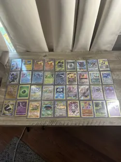 Pokemon Card Lot Of 36 Cards Various Cards - Image 1