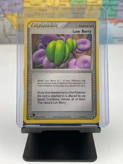 SHIPS SAME DAY Pokemon e-Reader Card NM Lum Berry 84/109 Trainer 2003 CCG TCG - Image 1