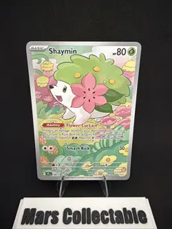 Shaymin 185/182 Illustration Rare!! Pokemon Destined Rivals NM! - Image 1