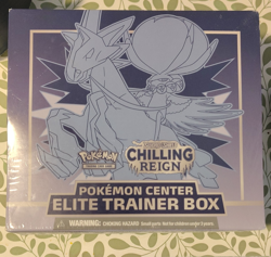 Pokemon TCG Chilling Reign Pokemon Center Elite Trainer Box English 90 2021 - Image 1