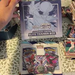 Pokemon TCG Chilling Reign Pokemon Center Elite Trainer Box English 90 2021 - Image 5