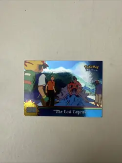 Pokemon Topps Orange Islands the Lost Lapras #OR1 Non-Holo Blue Logo - Image 1