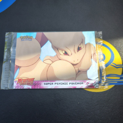 Topps Pokemon Mewtwo Strikes Back Super Psychic Sealed Pack, English - Image 1
