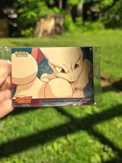 Topps Pokemon Mewtwo Strikes Back Super Psychic Sealed Pack, English - Image 2