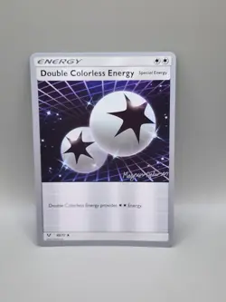Pokemon TCG : DOUBLE COLORLESS 69/73 World Championship 2018 PROMO Uncommon - Image 1