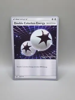 Pokemon TCG : DOUBLE COLORLESS 69/73 World Championship 2018 PROMO Uncommon - Image 2