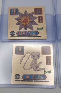 Amada Pokemon Game Freak Stickers 4 Super DX Gold & 2 Others Lot of 6 - Image 3
