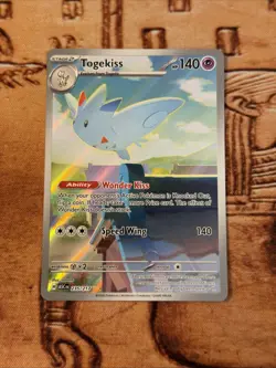 Pokemon TCG ME – Ascended Heroes Togekiss 235/217 IR Rare Illustration - Image 1