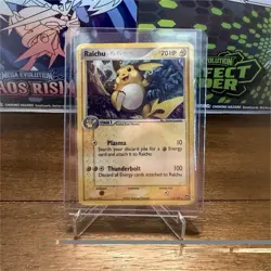 Pokemon TCG Raichu 12/108 EX Power Keepers 2007 English Holo Rare Stage 1 70 HP - Image 1